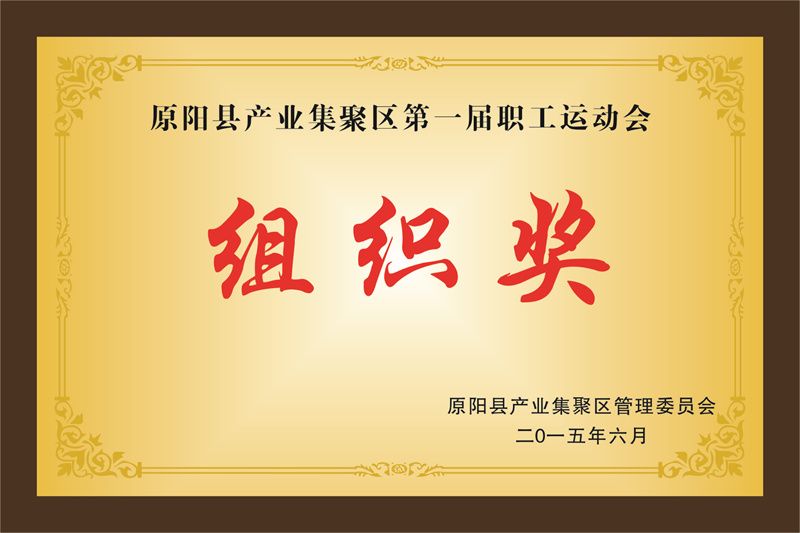 组织奖